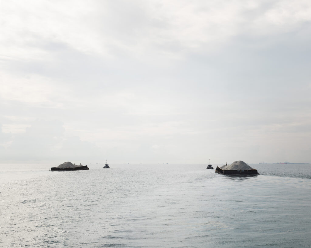 Image: Bas Princen, Straits (sand trade), 2013.