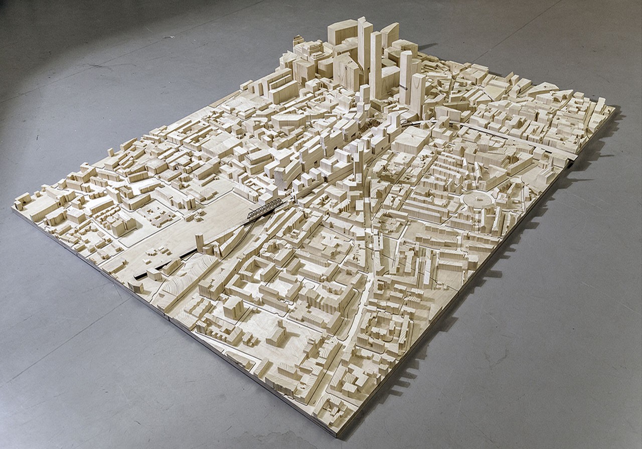 Simon Kretz: On Planning: Entwurfsexperiment, Modell 1:500