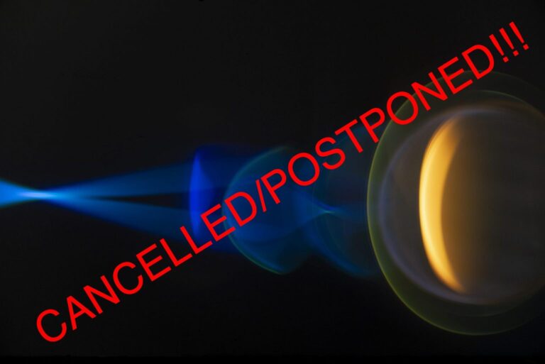 CANCELLED/POSTPONED!!! 9 March 2020, 18:00