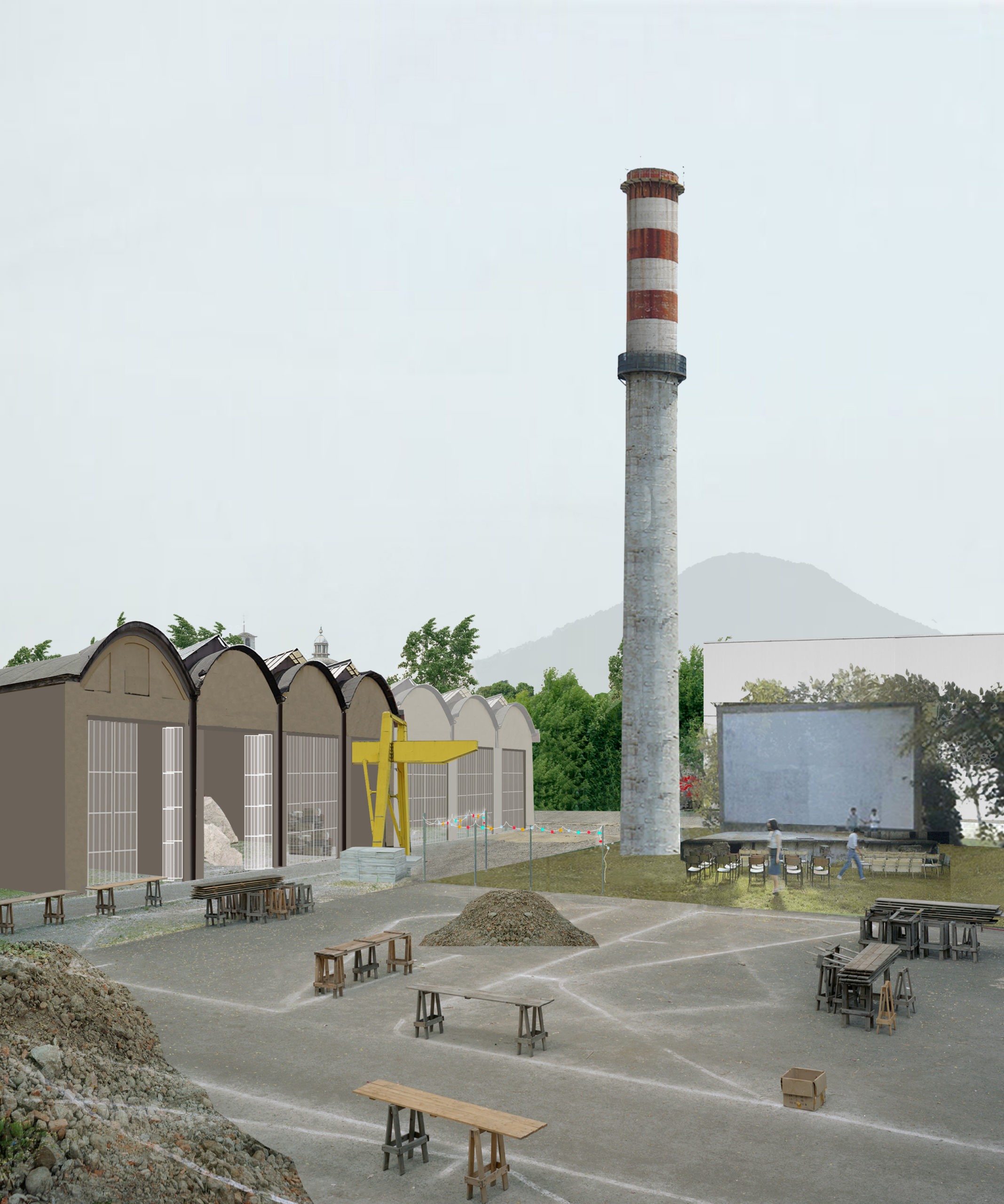 Landscape in Between: Cinema in the stone yard (c) Metaxia Markaki, ETH Zurich