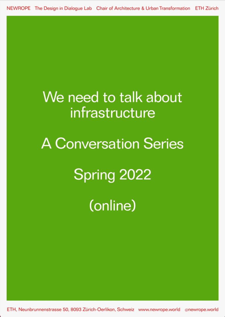 Poster Persyn We need to talk about infrastructure 2022