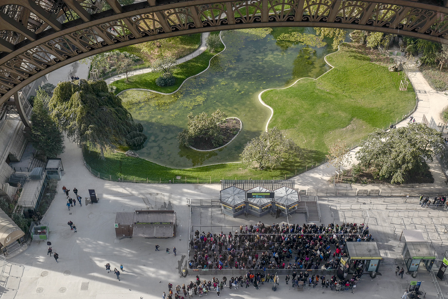 Die Gärten des Eiffelturms (Bild: Christian Vogt)